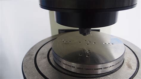 ball indentation hardness tester|metal dented after hardness test.